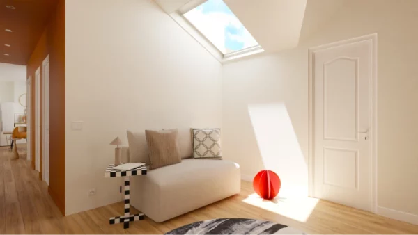 cactus metal boule rouge avec pics en interieur