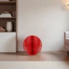 cactus metal boule rouge troué avec pics en interieur