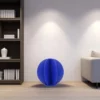 cactus metal bleu en interieur