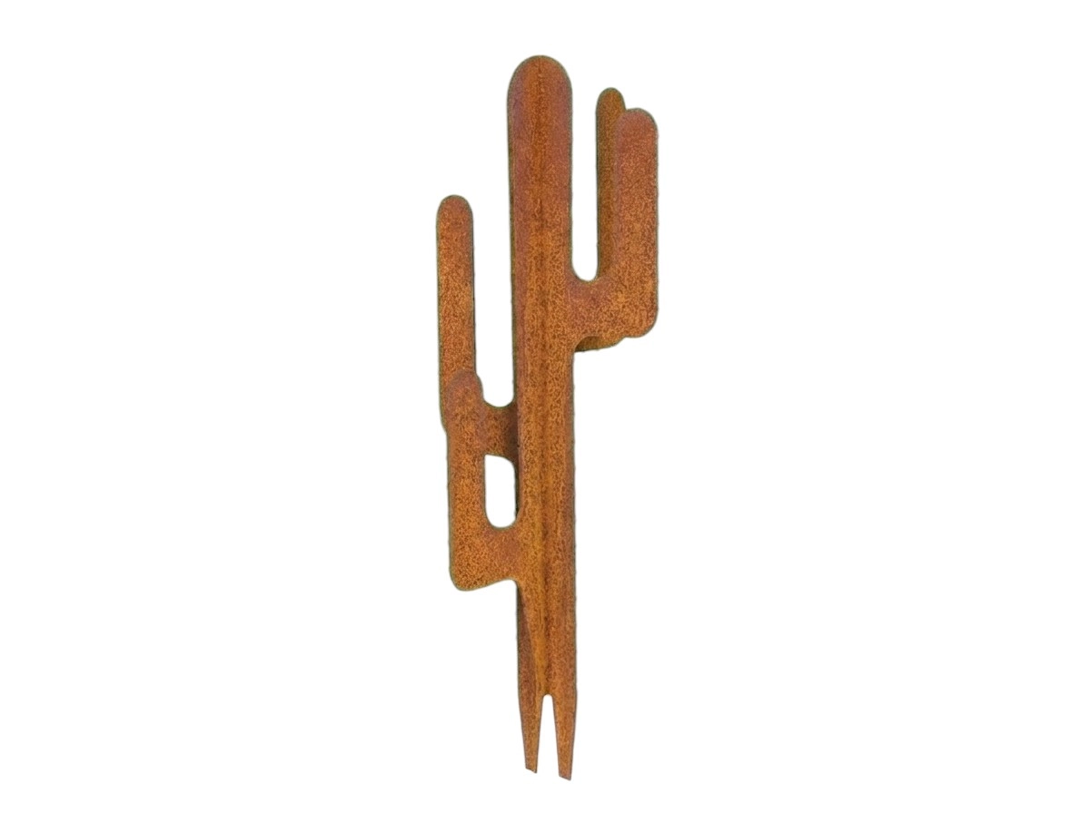 cactus-lisse cactus lisse en acier corten à planter en extérieur – Normandy Steel